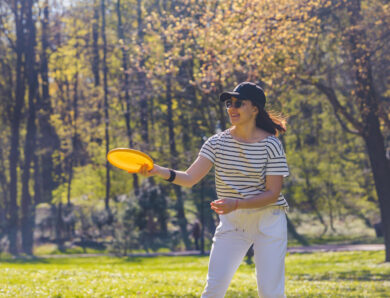 Disc golf kurv – Byg din egen disc golf bane derhjemme