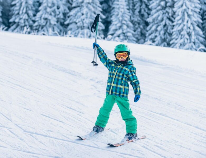 Hvornår kan børn stå på ski?
